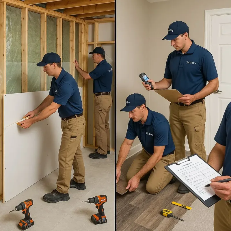 Repairs and Reconstruction process in Seneca Falls, NY